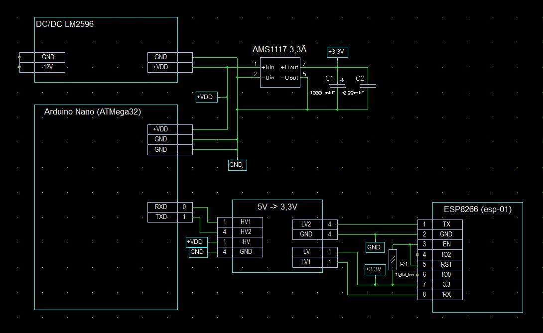 Подключение WiFi модуля ESP8266 (esp-01) к Arduino Подключение WiFi модуля ESP8266 (esp-01) к Arduino