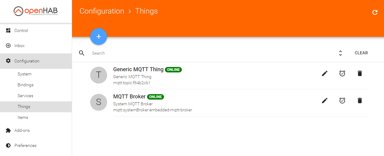 Настройка MQTT брокера в openHab2 Настройка MQTT брокера в openHab2