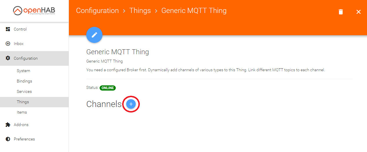 Настройка MQTT брокера в openHab2 Настройка MQTT брокера в openHab2