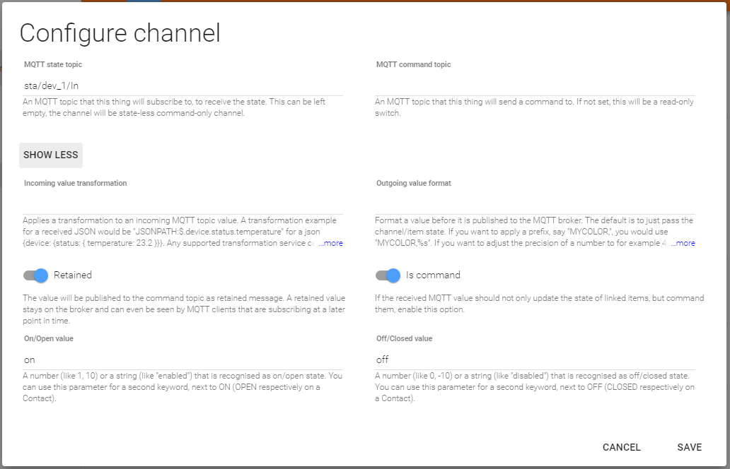 Простое и дешевое устройство на ESP-01 для умного дома openHab Простое и дешевое устройство на ESP-01 для умного дома openHab